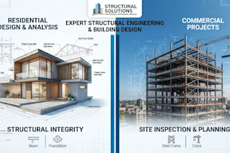 design structural plans, foundation, framing, and structural details