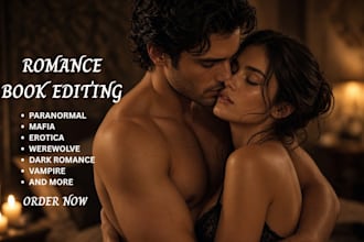 book editing and formatting romance book editor vampire mafia erotica novels