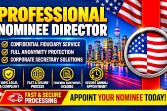 provide nominee director shareholder service with company registration worldwide