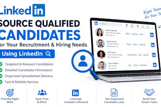 source candidates for your recruitment and hiring needs using linkedin