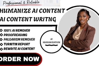 humanize ai content proofread edit rewrite ai content into natural human writing
