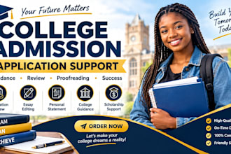 provide college admission guidance and application review