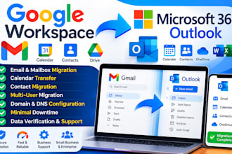 fix migrate email google workspace g suite gmail microsoft 365 ionos webmail