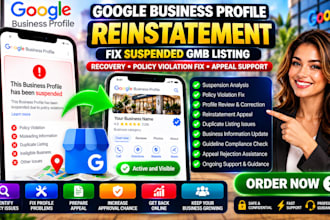 reinstate suspended google business profile gmb listing fix policy violations