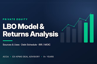 build a leveraged buyout lbo model for your acquisition