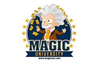 design magic university logo