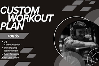 create a personalized beginner workout plan with form checks and diet guide