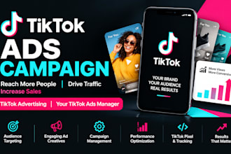 run tiktok ads campaign, tiktok advertising as your tiktok ads manager