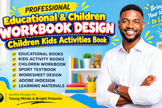 design kids activity montessori workbooks, preschool worksheets, and book covers