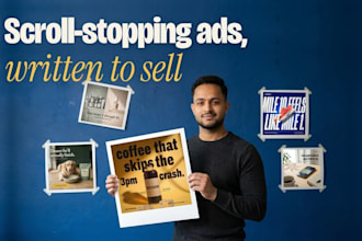 design facebook ad creative, instagram ad creative and image ads