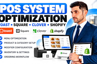 optimize toast pos, square pos, clover pos and shopify pos