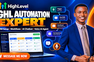 build gohighlevel automation go high level expert workflow ghl ai chatbot