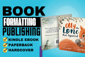format childrens books for amazon KDP and print