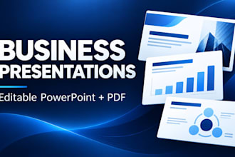 redesign your business presentation in editable powerpoint