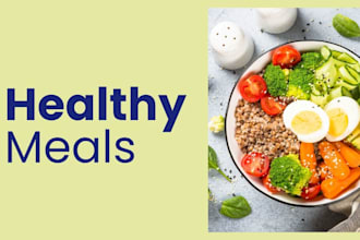 build a bespoke meal plan by a registered nutritionist