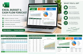 financial analysis and cash flow forecasting