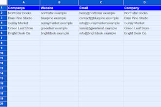 do data entry, copy paste, and web research in excel