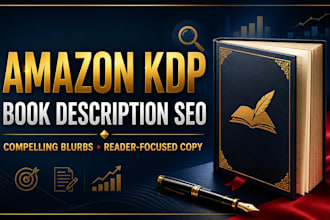 optimize your amazon KDP book description for SEO and sales
