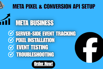 set up or fix meta pixel and conversion API tracking