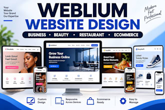 design weblium business website weblium beauty salon restaurant ecommerce store