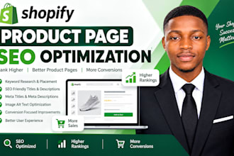 optimize shopify product pages for SEO and higher conversions