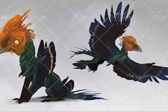 design a character or creature for your project