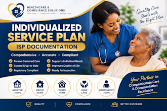 create individualized service plans for assisted living, independent living