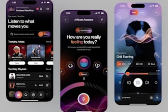 develop custom ai music editing and stem processing app, ai beat marketplace app