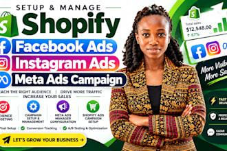 setup shopify facebook ads instagram ads campaign meta ads manager ads campaign