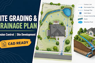 design site development grading drainage and erosion control plan