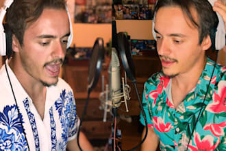 dub your videos in french with my own voice