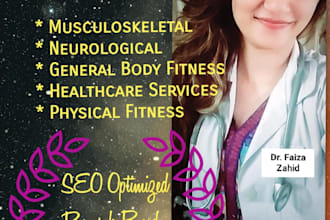 write evidence based physiotherapy and medical content