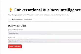 build an ai powered conversational bi dashboard in streamlit