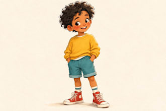 illustration childrens book character design