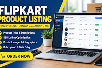 do flipkart product listing description catalog management SEO meesho data entry