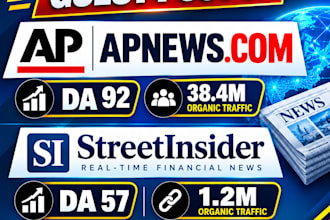 publish your article on apnews,com and streetinsider,com