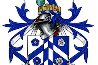 design a coat of arms regal heraldic family crest logo