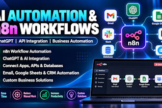 build n8n ai automation workflows with chatgpt and apis