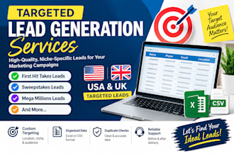 offer profitable first hit takes, USA, UK takes, sweeps leads mega million leads