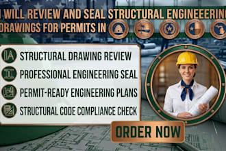 review and seal structural engineering drawing in utah, florida, texas, michigan