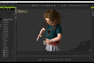 rig and model 3d characters for reallusion cc4, cc5 and iclone