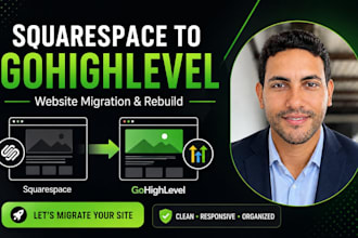 migrate squarespace to gohighlevel ghl website move and highlevel rebuild