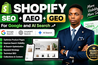 optimize shopify SEO aeo GEO for google and ai search
