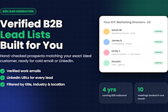 build verified b2b lead lists with emails from apollo and clay