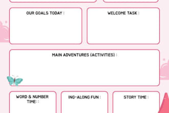 create primary english worksheets and lesson plans