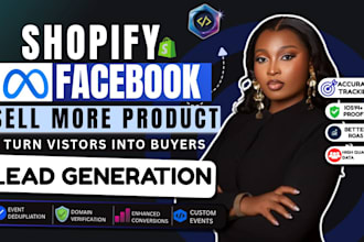 setup shopify tracking and facebook ads for conversion