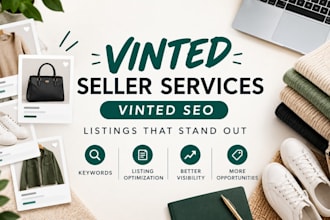 optimize vinted listings with SEO titles descriptions, automation workflows