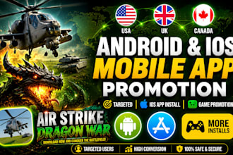 do aso mobile app promotion gain IOS app install app marketing, game promotion