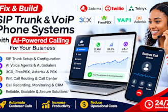 fix build sip trunk zardama vapi 3cx voip p1 autodailer freepbx softphone pbx