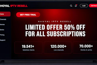offer stable restream, m3u playlist, live tv app and server